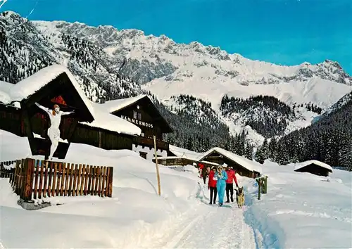 AK / Ansichtskarte  Leutasch_Tirol_AT Haemmermoosalm im Leutascher Gaistal