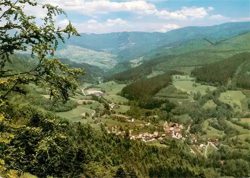 AK / Ansichtskarte 73923142 Tegernau im Kleinen Wiesental mit Belchenblick