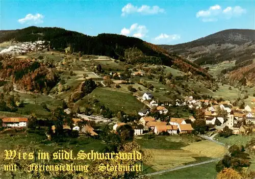 AK / Ansichtskarte  Wies_Wiesental_BW mit Feriensiedlung Stockmatt