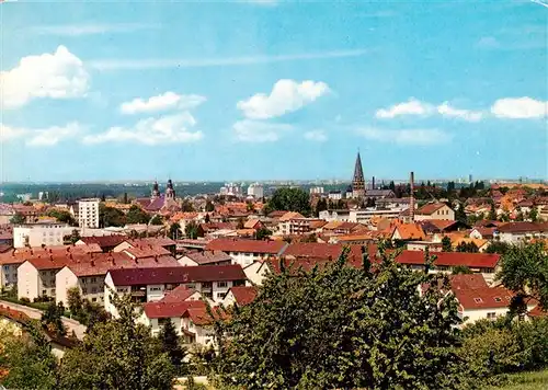 AK / Ansichtskarte  Ettlingen Stadtpanorama