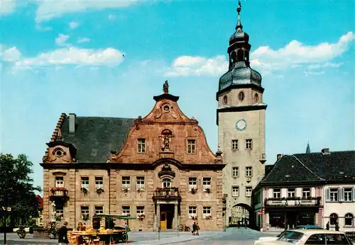 AK / Ansichtskarte 73923224 Ettlingen Rathaus Marktplatz