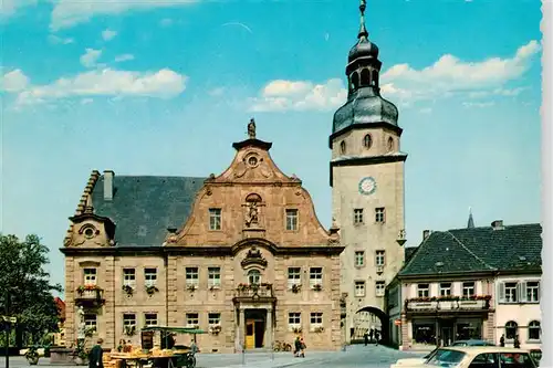 AK / Ansichtskarte 73923234 Ettlingen Rathaus mit Rathausturm