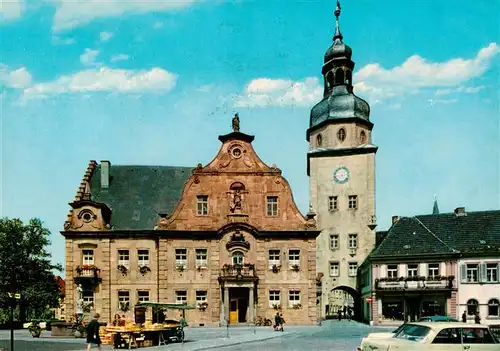 AK / Ansichtskarte 73923235 Ettlingen Rathaus mit Rathausturm