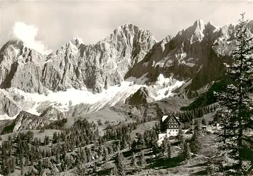 AK / Ansichtskarte  Austriahuette_1638m_Dachstein_AT Panorama