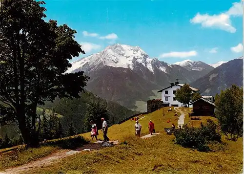 AK / Ansichtskarte  Steinerkogelhaus_1270m_Brandberg_Zillertal_Tirol_AT Blick auf Gruenberg