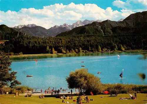 AK / Ansichtskarte  Turnersee_Kaernten_AT Seeblick mit Steiner Alpen