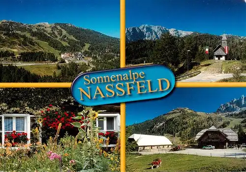 AK / Ansichtskarte  Nassfeld_Kaernten_AT Sonnenalpe Nassfeld Passo Pramollo Panorama