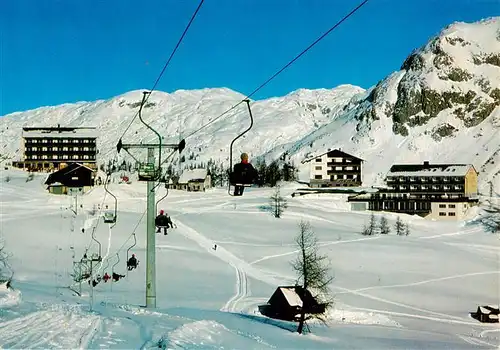 AK / Ansichtskarte  Tauplitzalm_1650m_Dachstein_AT mit Totem Gebirge und Sessellift