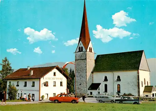 AK / Ansichtskarte  Maurach_Achensee_TiroL_AT Kirchenwirt Notburgakirche Eben