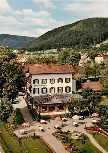 AK / Ansichtskarte  Enzkloesterle Hotel Waldhorn Post