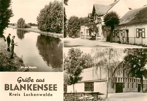 AK / Ansichtskarte  Blankensee_Luckenwalde An der Nieplitz Ortspartien