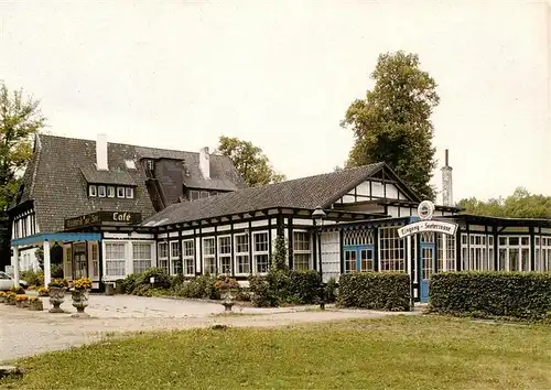 AK / Ansichtskarte  Aumuehle_Hamburg Hotel Waldesruh am See