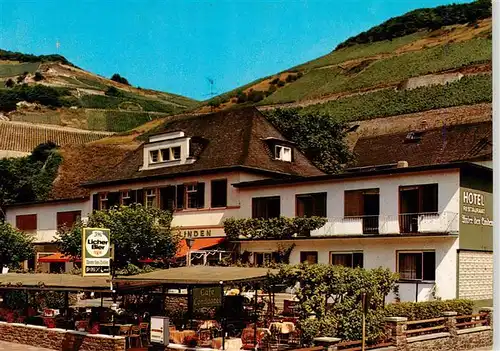 AK / Ansichtskarte 73923714 Assmannshausen_Rhein Hotel Unter den Linden