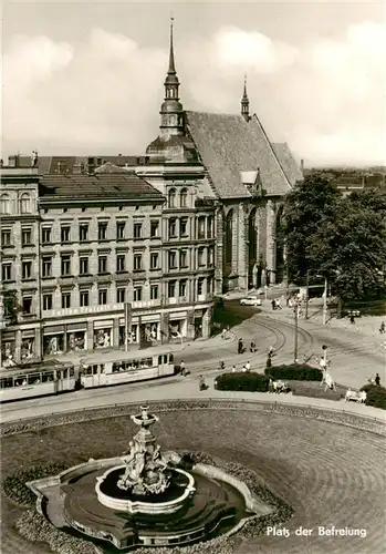 AK / Ansichtskarte 73923724 Goerlitz__Sachsen Platz der Befreiung