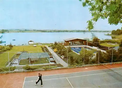 AK / Ansichtskarte  Owschlag Foerster Haus am See Tennisplatz