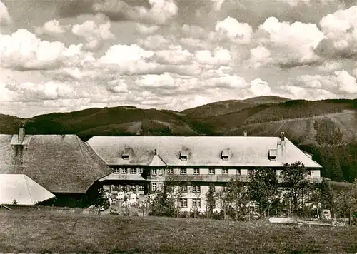 AK / Ansichtskarte  Schauinsland_Oberried_BW Hotel Haldenhof