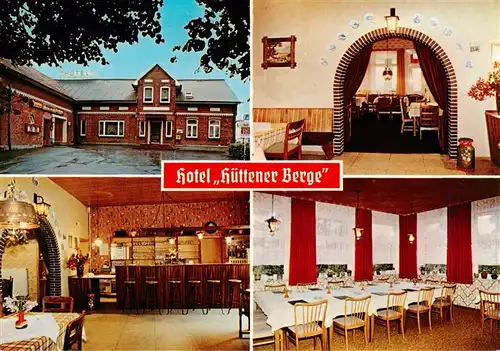 AK / Ansichtskarte  Brekendorf Hotel Huettener Berge Gastraeume Bar