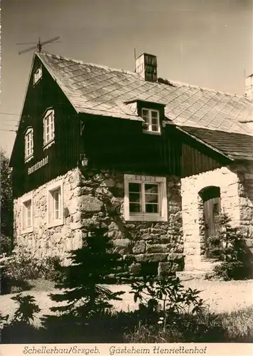 AK / Ansichtskarte  Schellerhau Gaestehaus Henriettenhof