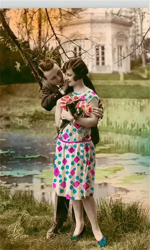 AK / Ansichtskarte  Wolhusen Liebespaar