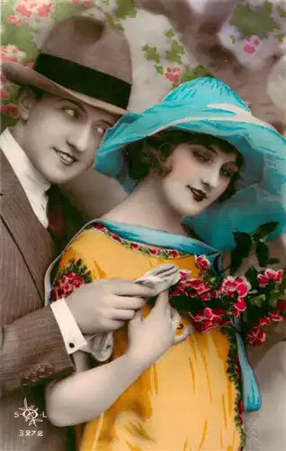 AK / Ansichtskarte  Sol_Brouire Liebespaar