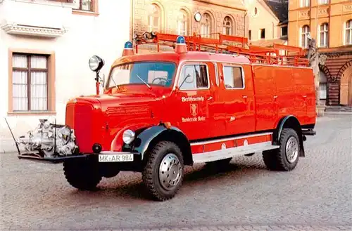 AK / Ansichtskarte  Feuerwehr_Fire-Brigade_Pompiers_Bomberos Landes Feuerwehr Museum Sachsen Anhalt Stendal LF 16 