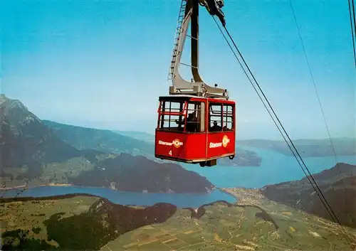 AK / Ansichtskarte  Seilbahn_Cable-Car_Telepherique Stanserhorn 