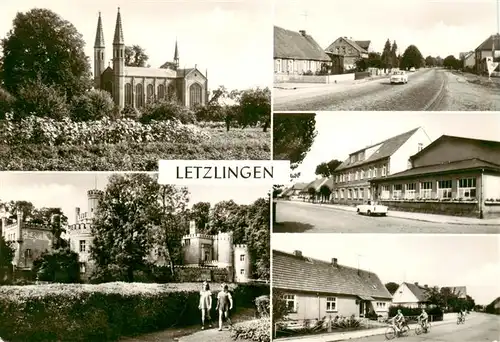 AK / Ansichtskarte 73924027 Letzlingen Kirche Krankenhaus Magdeburger Strasse Schule der KG Sieldungsstrasse