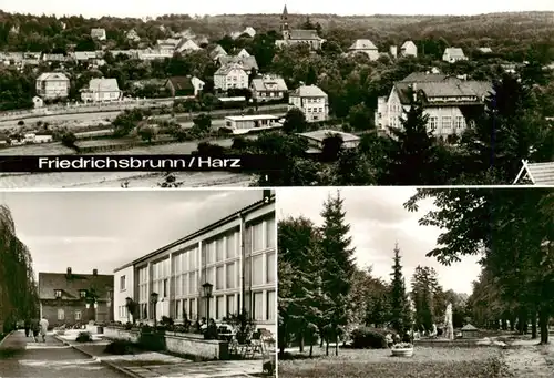 AK / Ansichtskarte 73924043 Friedrichsbrunn_Harz Panorama Sanatorium Ernst Thaelmann Kulturhaus