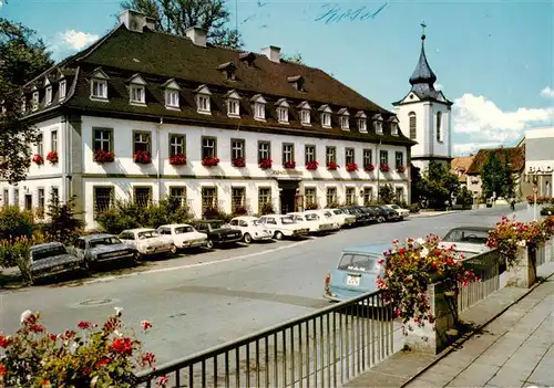 AK / Ansichtskarte  Bad_Neustadt Schloss und Badhotel