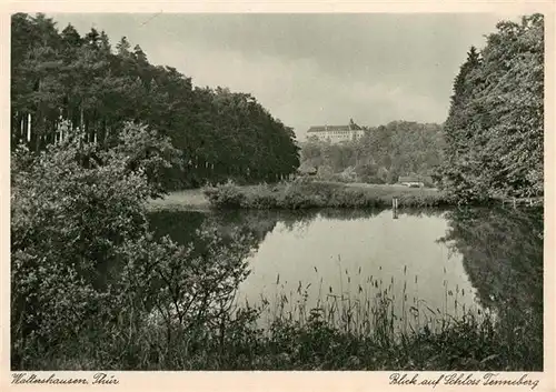 AK / Ansichtskarte  Waltershausen_Gotha Blick auf Schloss Tenneberg