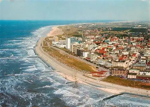 AK / Ansichtskarte 73924072 Norderney_Nordseebad Teilansicht von Nordwesten Fliegeraufnahme