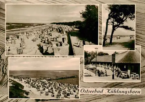 AK / Ansichtskarte  Kuehlungsborn_Ostseebad Strandpartien Promenade