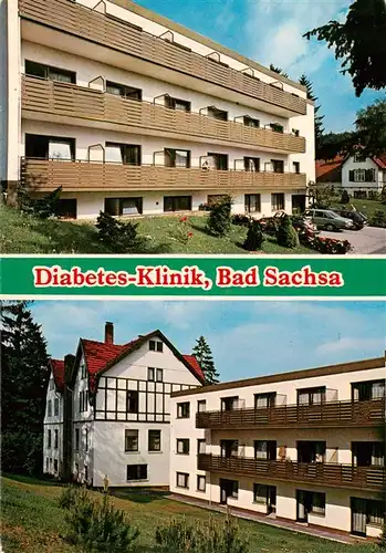 AK / Ansichtskarte  Bad_Sachsa_Harz Diabetes Klinik