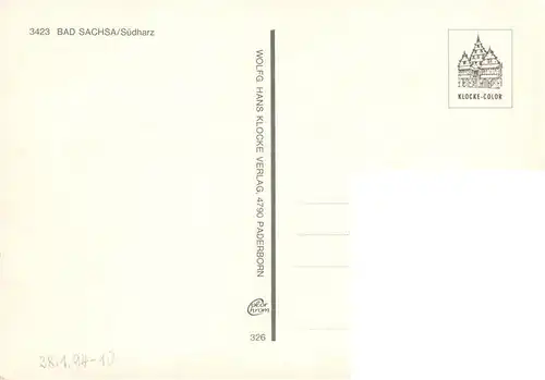 AK / Ansichtskarte  Bad_Sachsa_Harz Diabetes Klinik