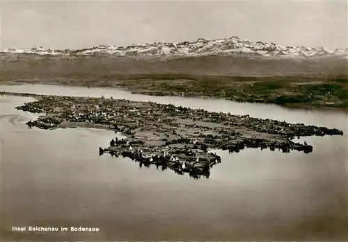 AK / Ansichtskarte  Insel_Reichenau_Bodensee Fliegeraufnahme