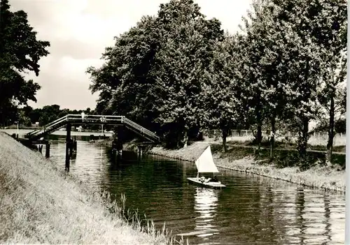 AK / Ansichtskarte 73924138 Flecken_Zechlin_Rheinsberg Einfahrt in den Schwarzen See