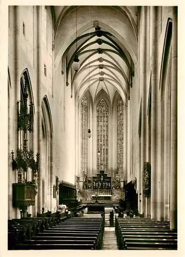 AK / Ansichtskarte  Rothenburg__Tauber St Jakobskirche Inneres