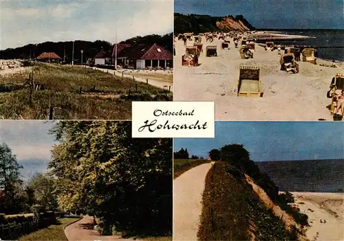 AK / Ansichtskarte 73924166 Hohwacht_Ostseebad Panorama Park Strandpartie