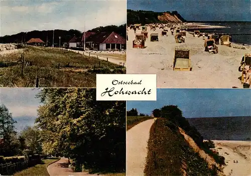 AK / Ansichtskarte  Hohwacht_Ostseebad Panorama Park Strandpartie