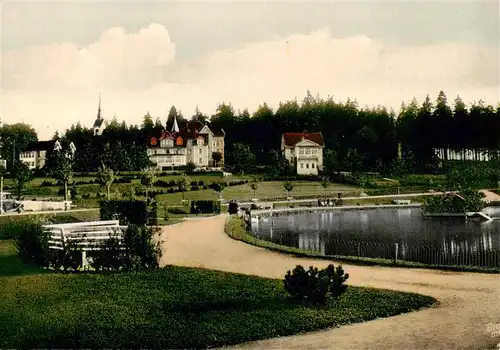 AK / Ansichtskarte  Hahnenklee-Bockswiese_Harz Am Kurteich