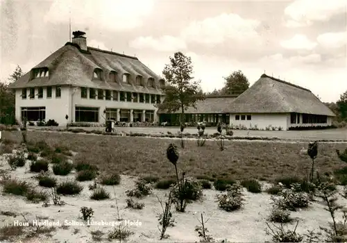 AK / Ansichtskarte  Soltau Haus Heidland Lueneburger Heide