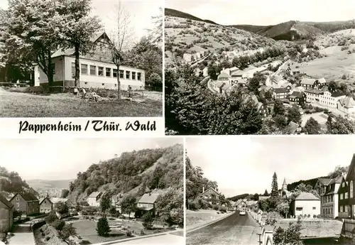 AK / Ansichtskarte  Pappenheim_Thueringen Waldgaststaette Mommelstein Blick vom Tempelchen Am Platz der DSF Friedrichrodaer Strasse