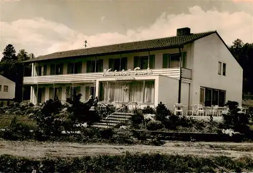 AK / Ansichtskarte  Bad_Salzhausen_Nidda Haus Sachs