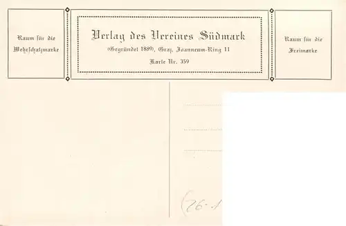 AK / Ansichtskarte  Schulverein_Deutscher_Nr. Nr. 359 Lito 