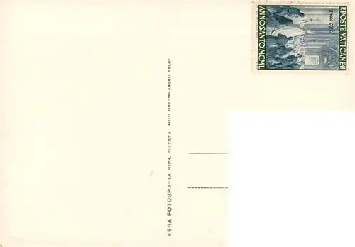 AK / Ansichtskarte  Papst_Pope_Pape Anno Santo 19520Rom Piazzas Pietro 