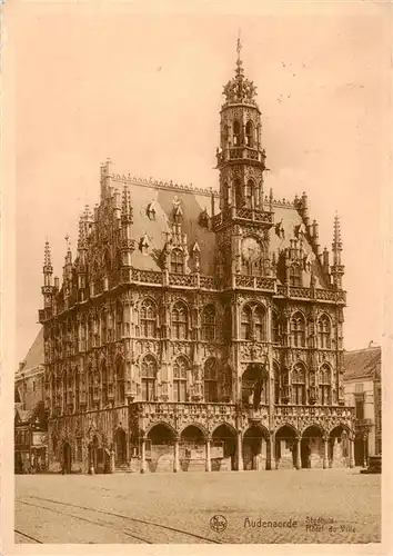 AK / Ansichtskarte 73924386 Audenaerde_Audenarde_Oost-Vlaanderen_Belgie Stadhuis Hotel de Ville