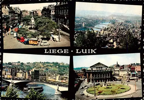 AK / Ansichtskarte  Liege_Luettich_Luik_Belgie Souvenir de Liege Vue partielle