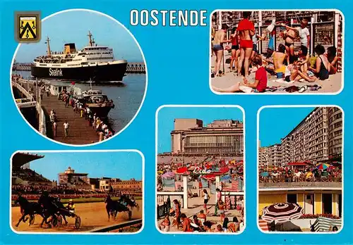 AK / Ansichtskarte  Oostende_Ostende_West-Vlaanderen_Belgie Sealink Pferderennbahn Lido 