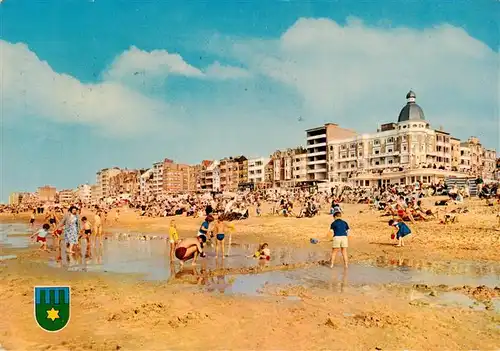 AK / Ansichtskarte  Koksijde_Belgie Strand en dijk