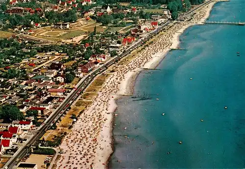 AK / Ansichtskarte 73924442 Haffkrug_Scharbeutz_Ostseebad Fliegeraufnahme